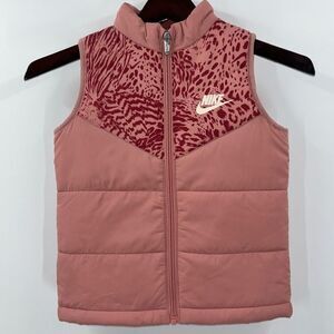 Girls Nike Puffer Vest Size 5-6 Years